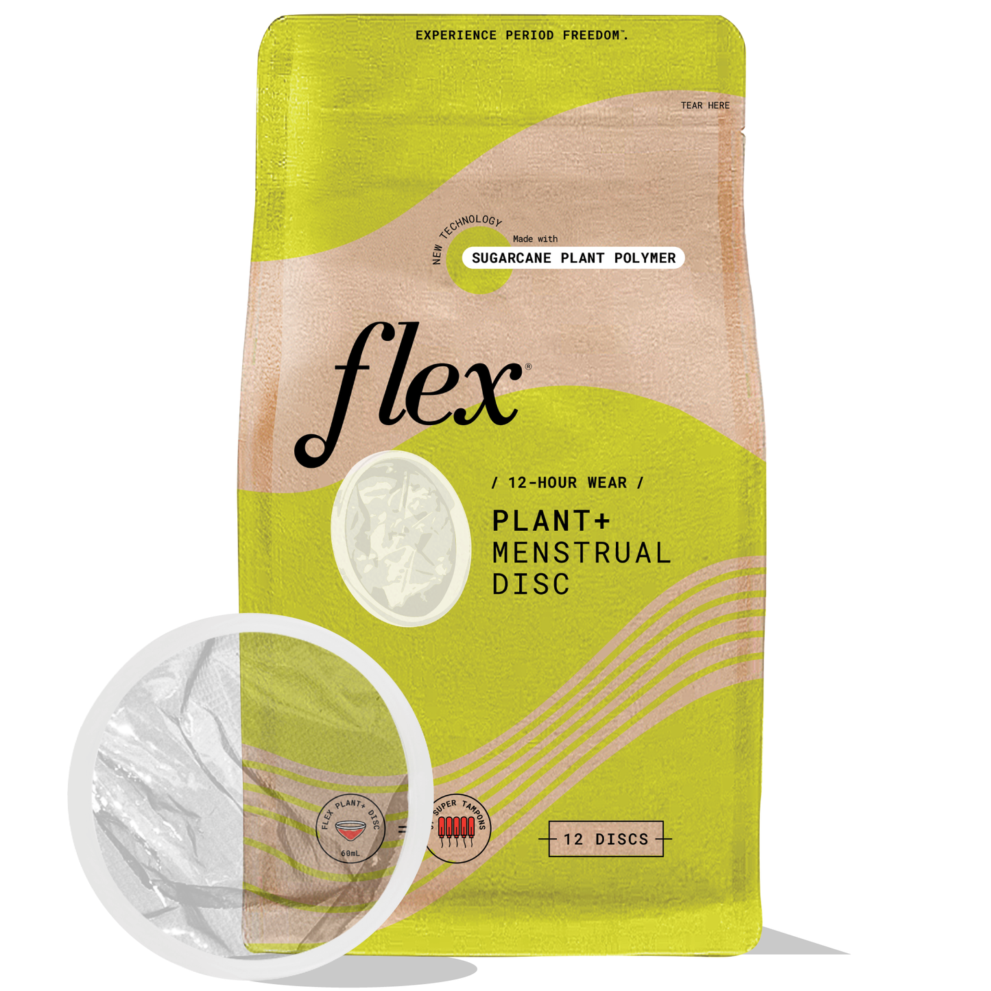 Flex Plant+ Menstrual Disc  フレックス プラント プラス