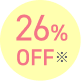 26%OFF